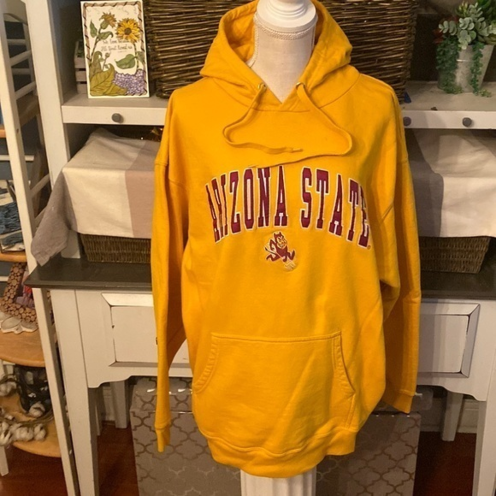 OldVarsity Brand‎ Arizona State Maroon & Gold Hoodie XLarge
